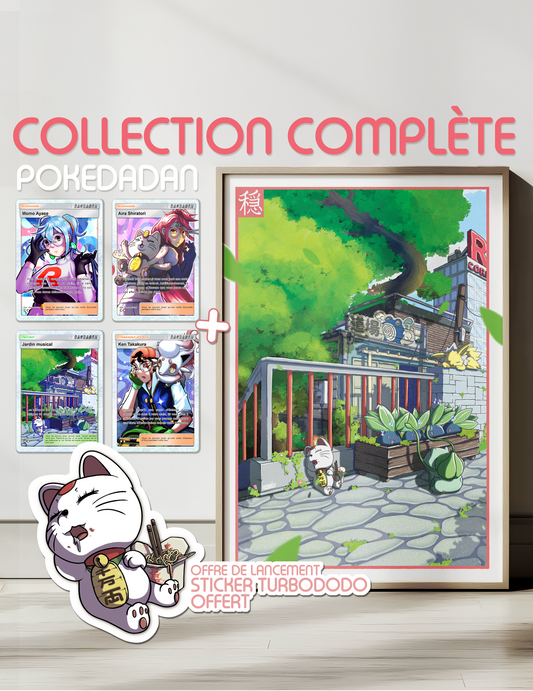 JARDIN MUSICAL + CARTES POKEDADAN